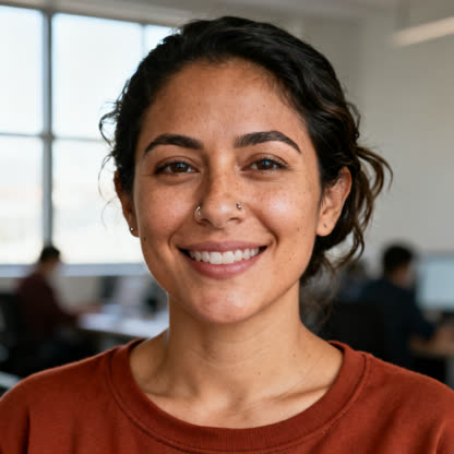 Nadia Cerda, terms and compliance editor at ChainAces